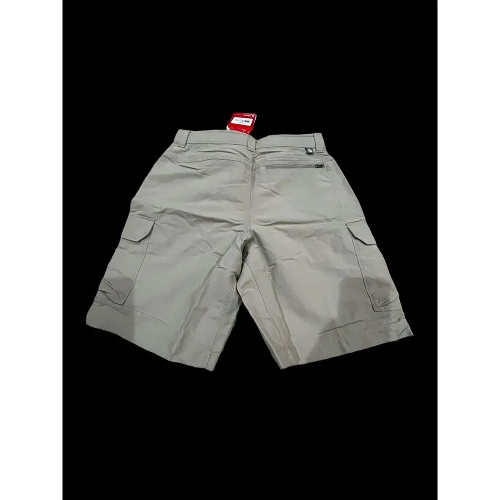 North Face Mens or Young Boys Paramount Beige Cargo Short, 30 Inch Waist